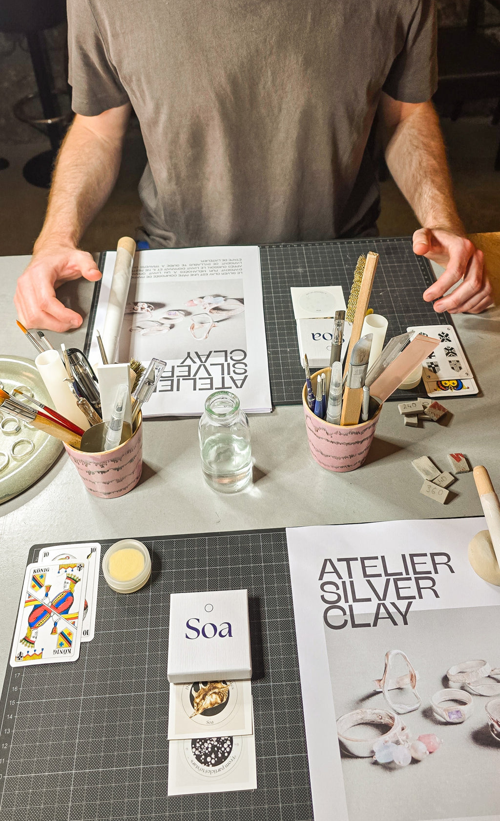 Atelier bague en argent — Vevey